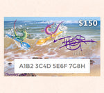 $150 Gift Card featuring Tom Thordarson's fantasy artwork Water Sporks