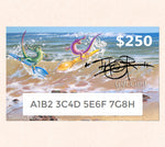 $250 Gift Card featuring Tom Thordarson's fantasy artwork Water Sporks